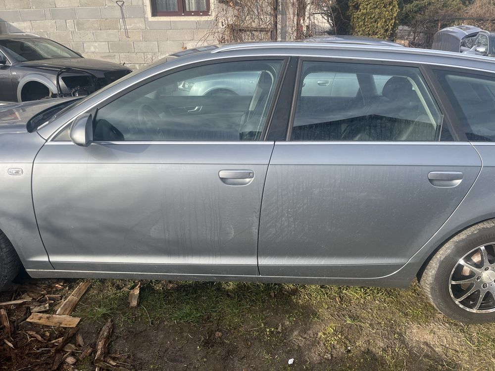 AUDI A6 C6 LY7G maska zderzak błotnik klapa części lampa lusterko
