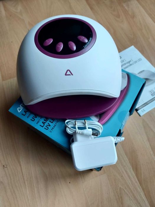 Nowa Lampa do paznokci UV LED marki Ambiano manicure pedicure