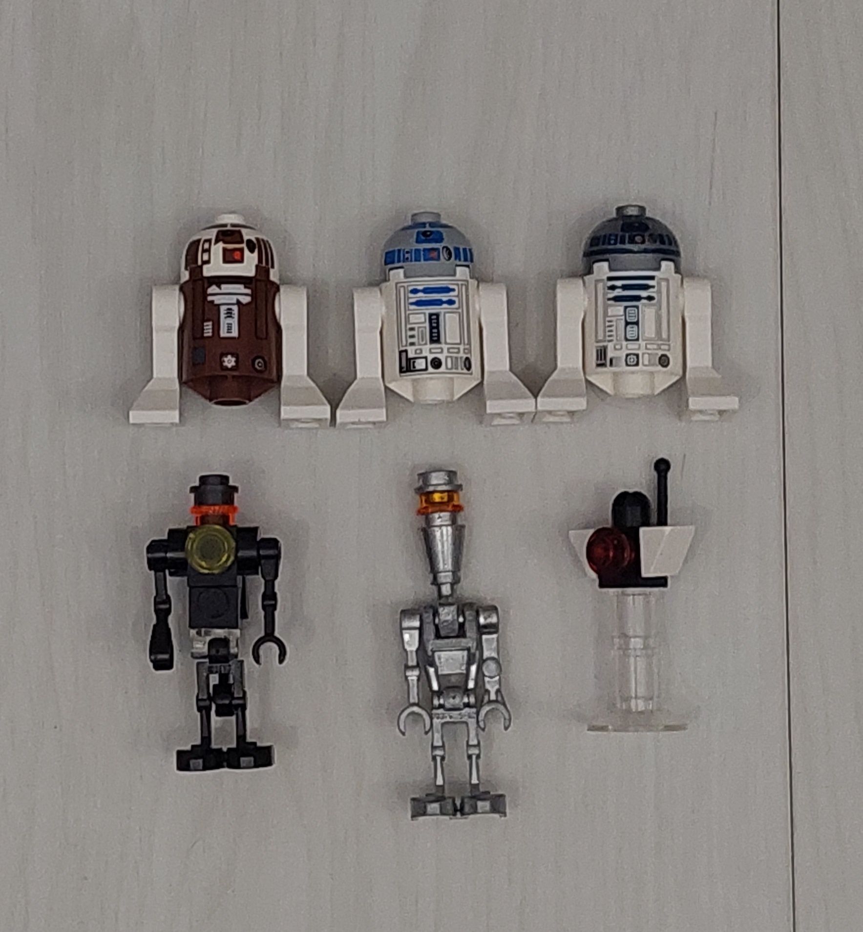 Figurki Lego star wars droidy