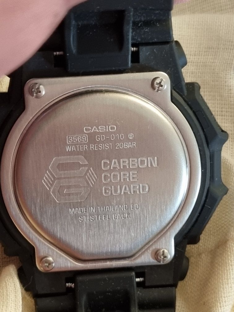Casio G-Shock GD-010-1ER Nowy Czarny