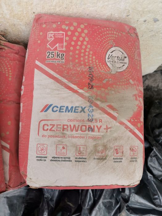 Cement Cemex czerwony plus 425 kg