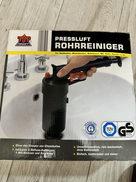 Пістолет для прочищення каналізації Німеччина