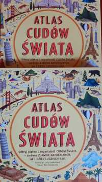 Atlas cudów świata Atlas przygód zwierząt komplet