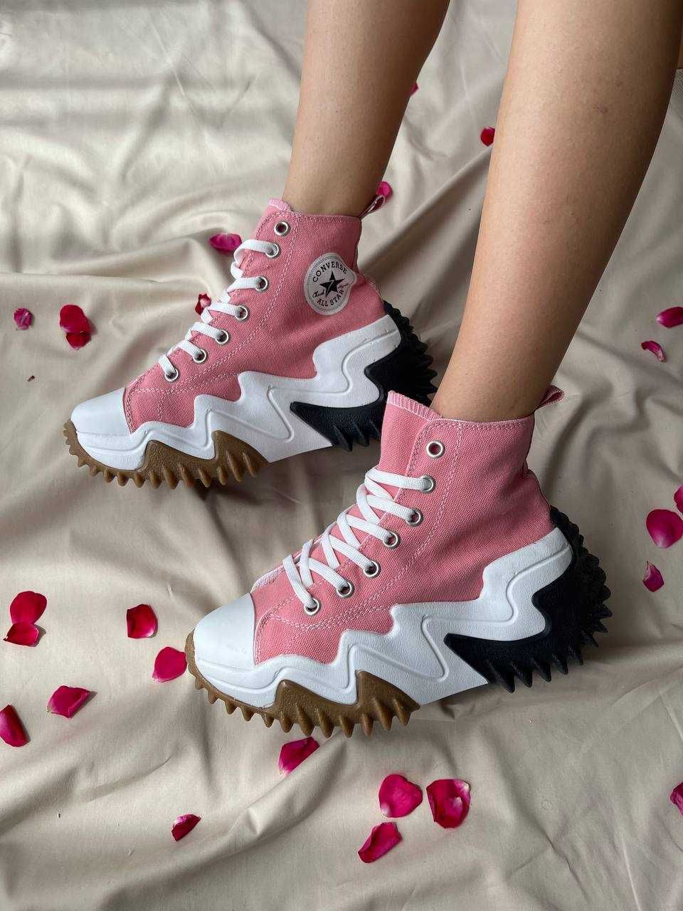 АКЦІЯ! Жіночі кеди Converse Run Star Motion Hi ‘Pink’ (36,37 р.)