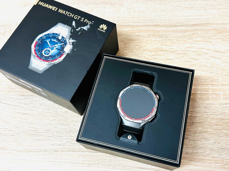 Smartwatch Huawei Watch GT 5 Pro 46 mm Elite GPS Stan Idealny Okazja!
