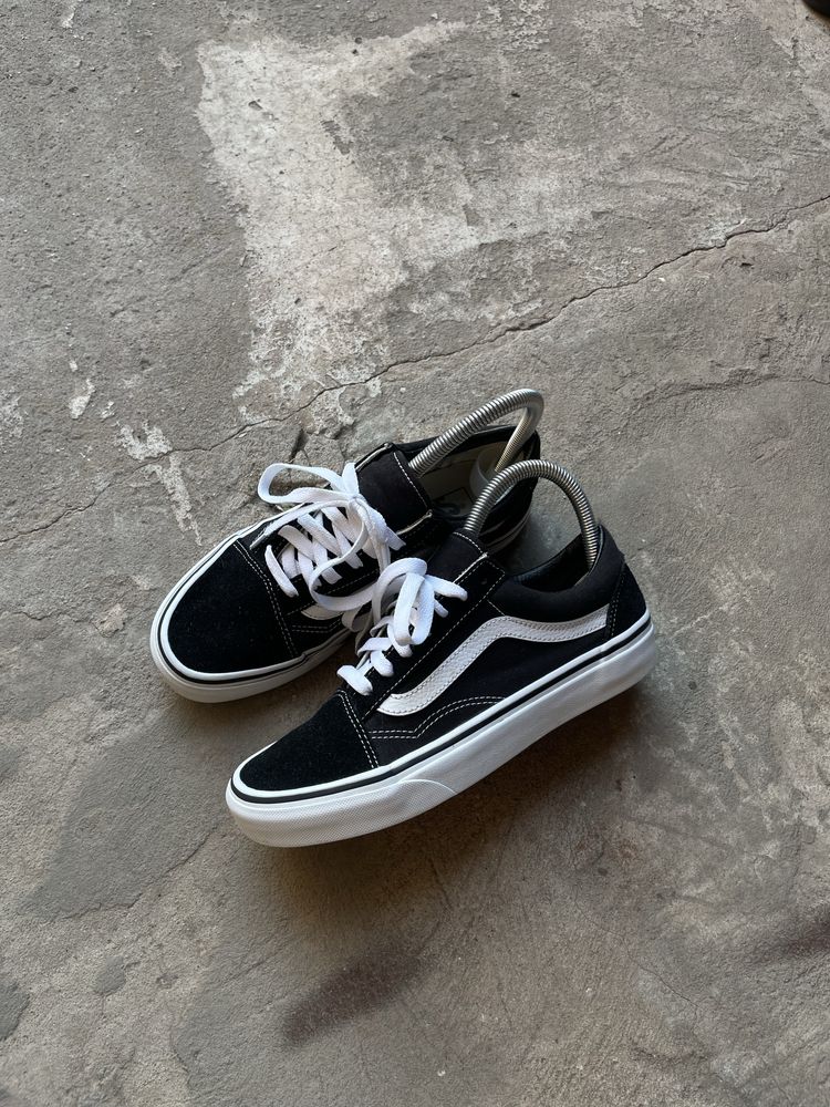 Vans Old Knu Skool низькі кеди чорні