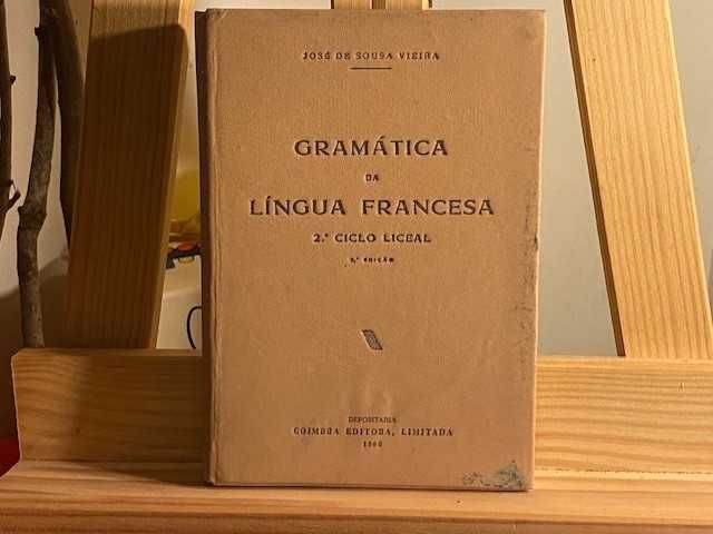 Livro Antigo – Gramática da Língua Francesa [1966]