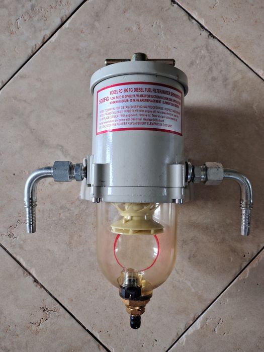 Фільтр паливний RS 500 FG КАМАЗ, MAN, DAF (сепаратор води)