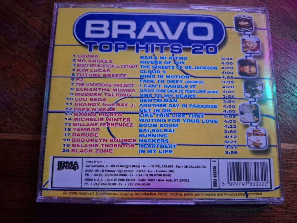 CD Bravo Top Hits 2001 Non Label