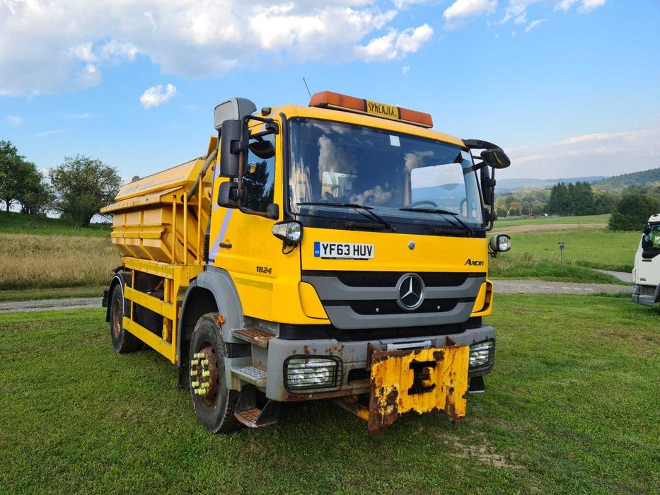 MERCEDES AXOR 1824 PIASKARKA econ 6m3 schmidt man