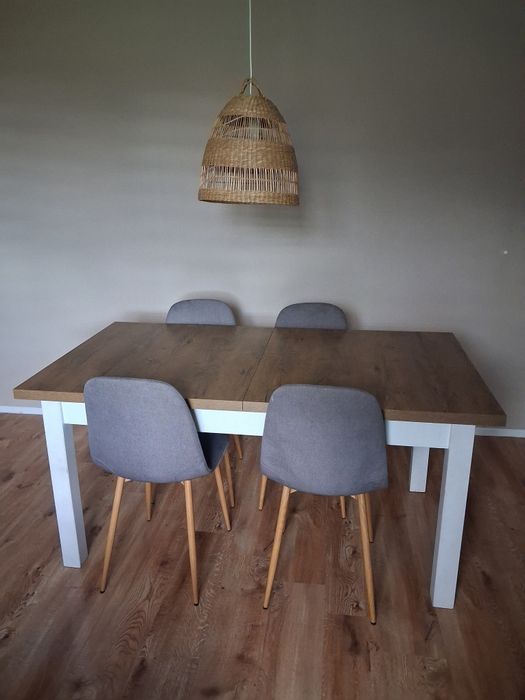 Stół do jadalni rozkładany styl prowansalski