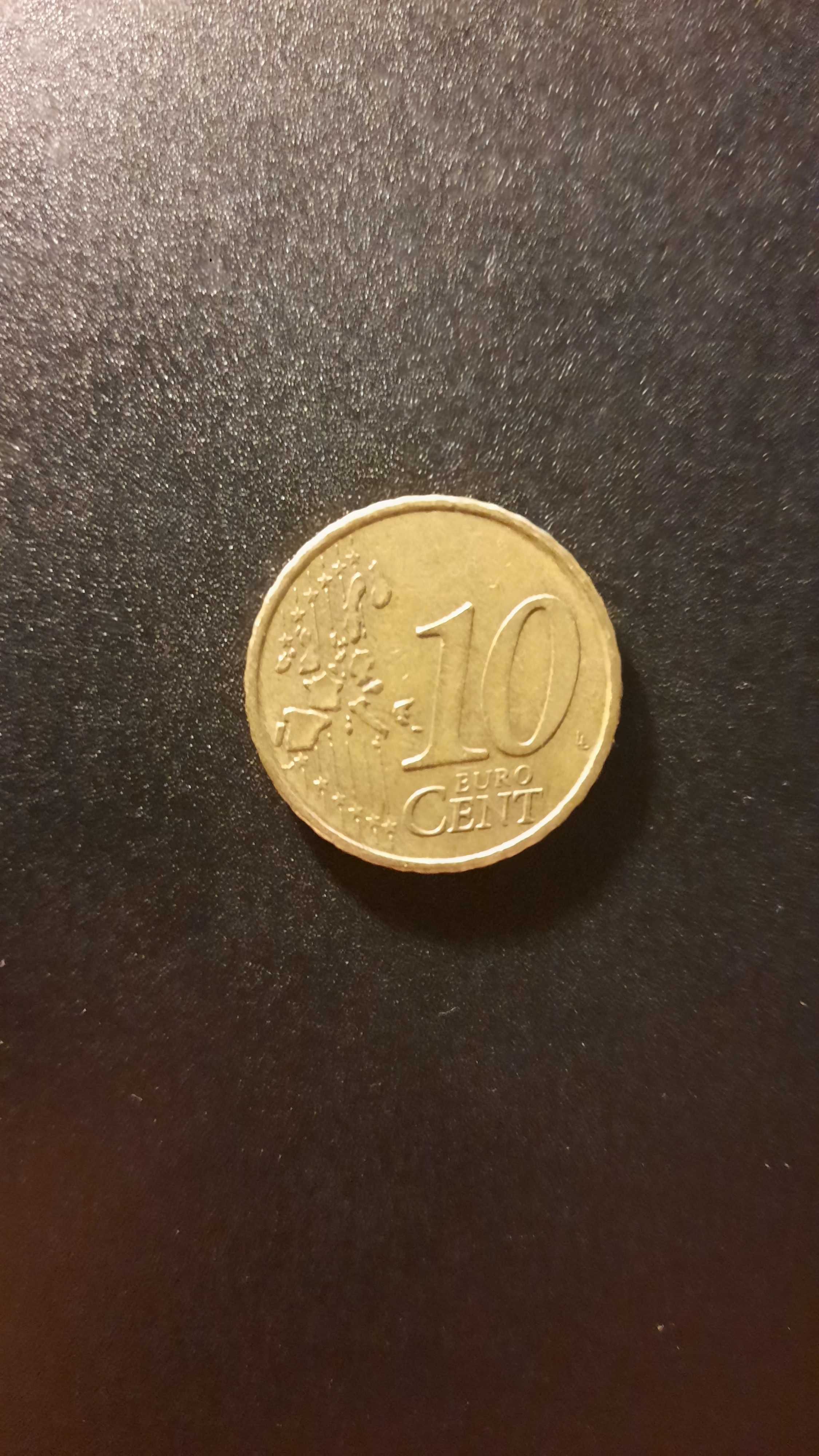 Moedas de 10 cêntimos