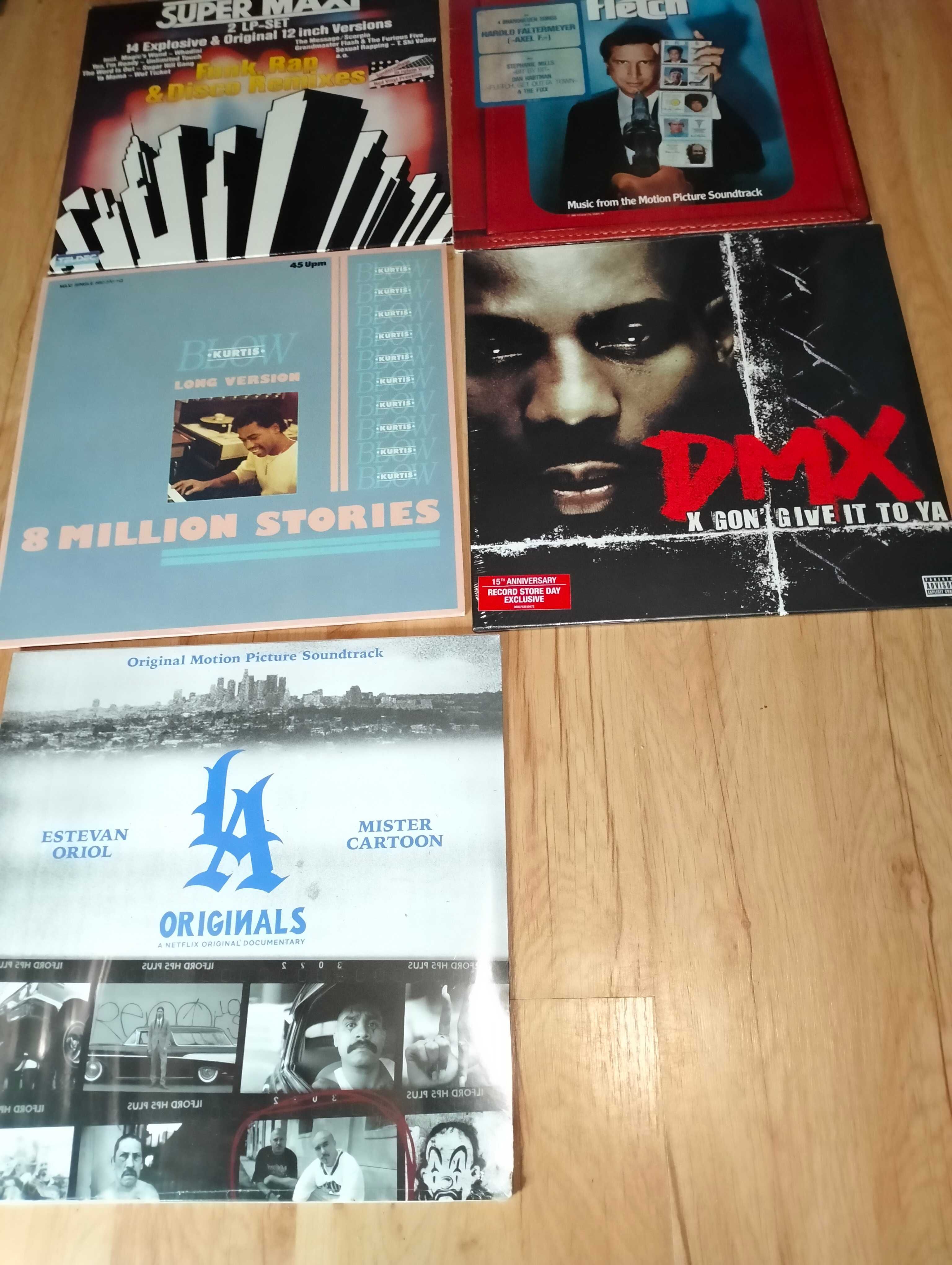 Mega Zestaw DMX Cypress Hill Gangstarr Mobb Deep Public Enemy Winyle