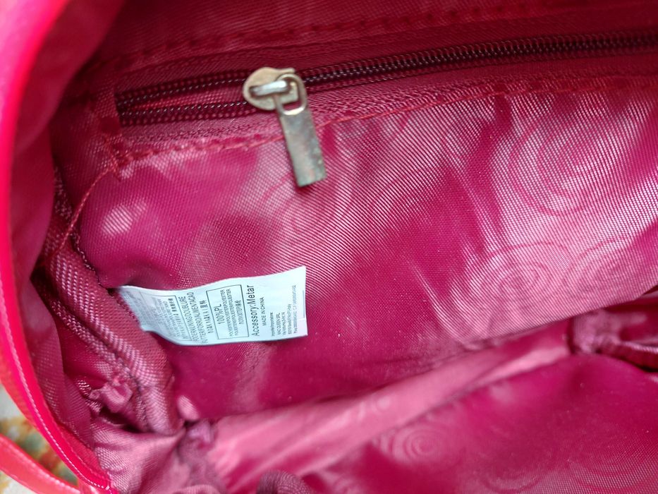 Mochila em pele como nova