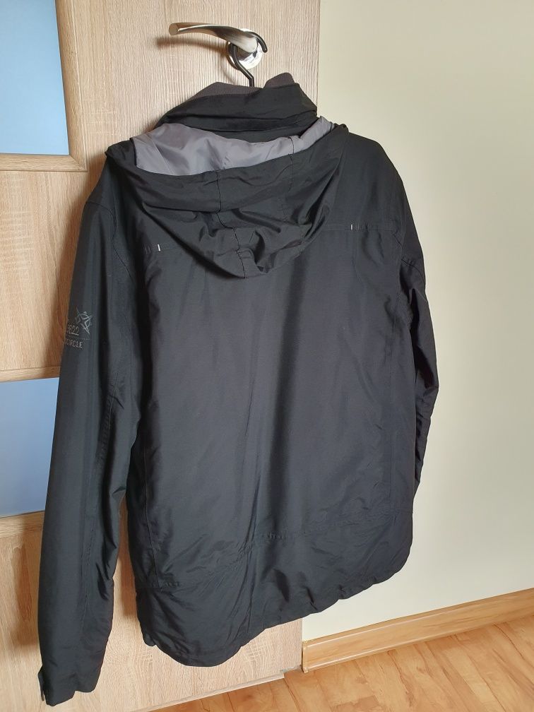 Kurtka zimowa softshell triboard czarna