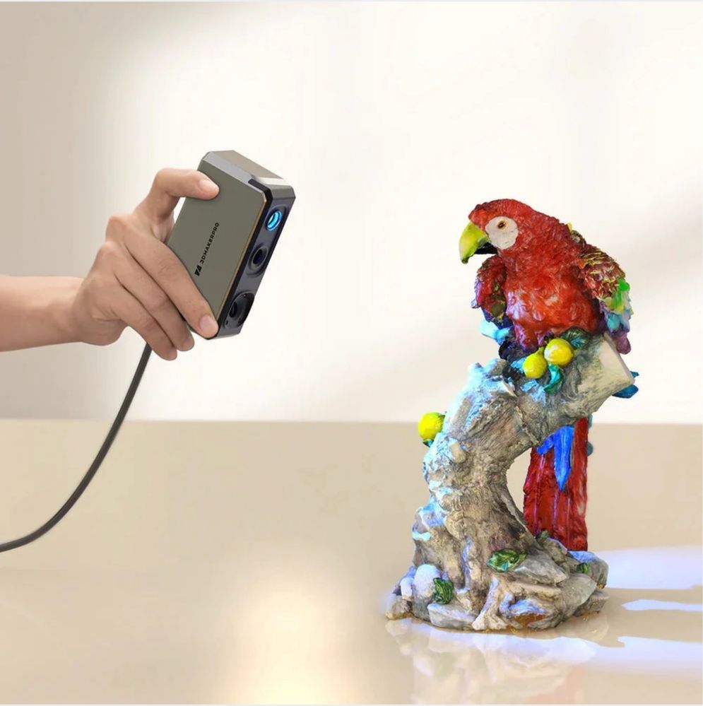 3DMakerpro Seal Standard 3D Scanner + Multi-axis Turntable