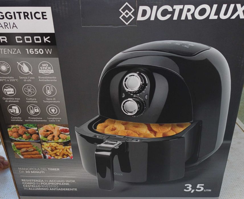 Fritadeira eletrica, sem óleo.