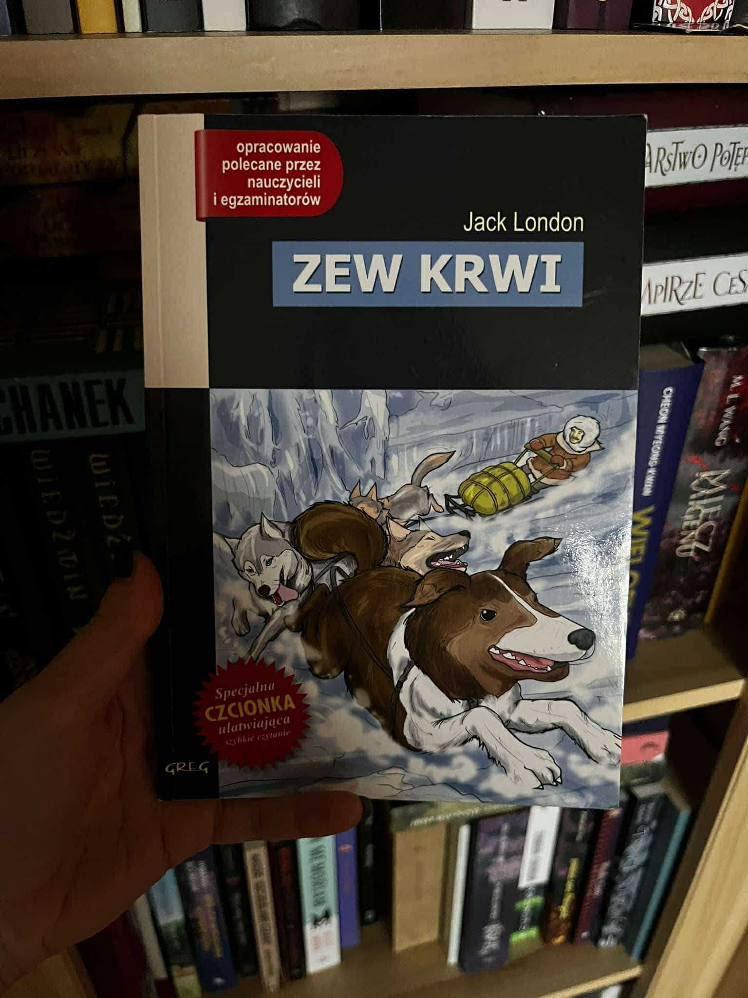Zew krwi. Lektura z opracowaniem Jack London