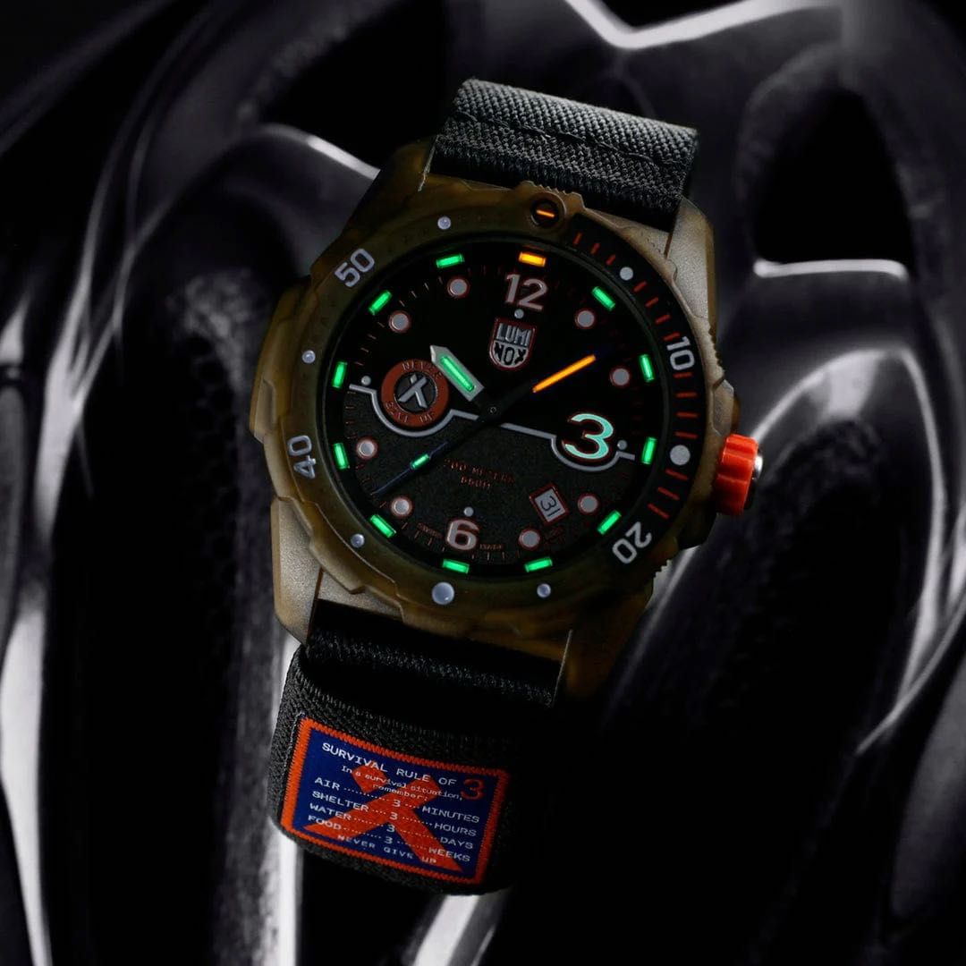 Годинник LUMINOX Bear Grylls Survival XB.3721.ECO Tritium 42 mm 200 MT