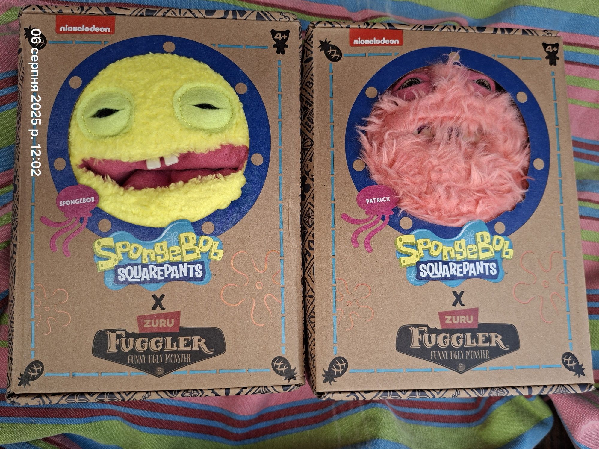 Fuggler мякі фуглер фаглер Губка Боб і Патрік Sponge bob  оригінал