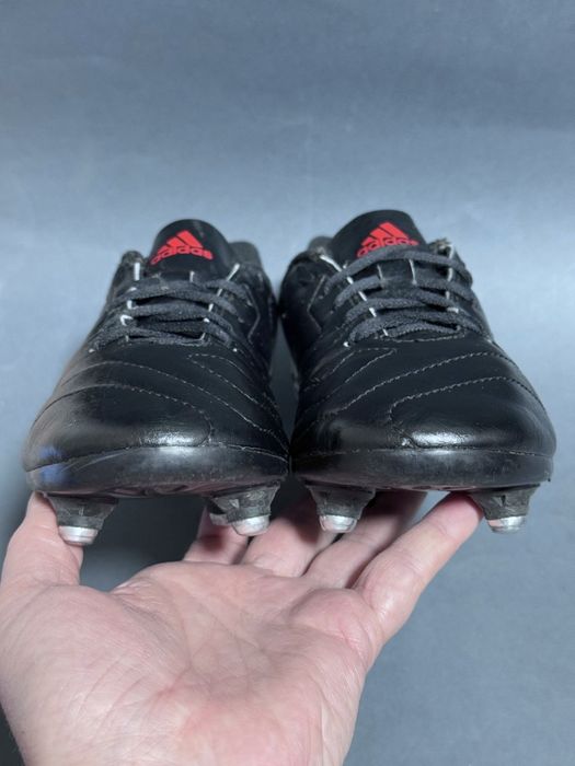 Бутсы футбольные Adidas original 34,5 (22 см стелька) сьемные шипы