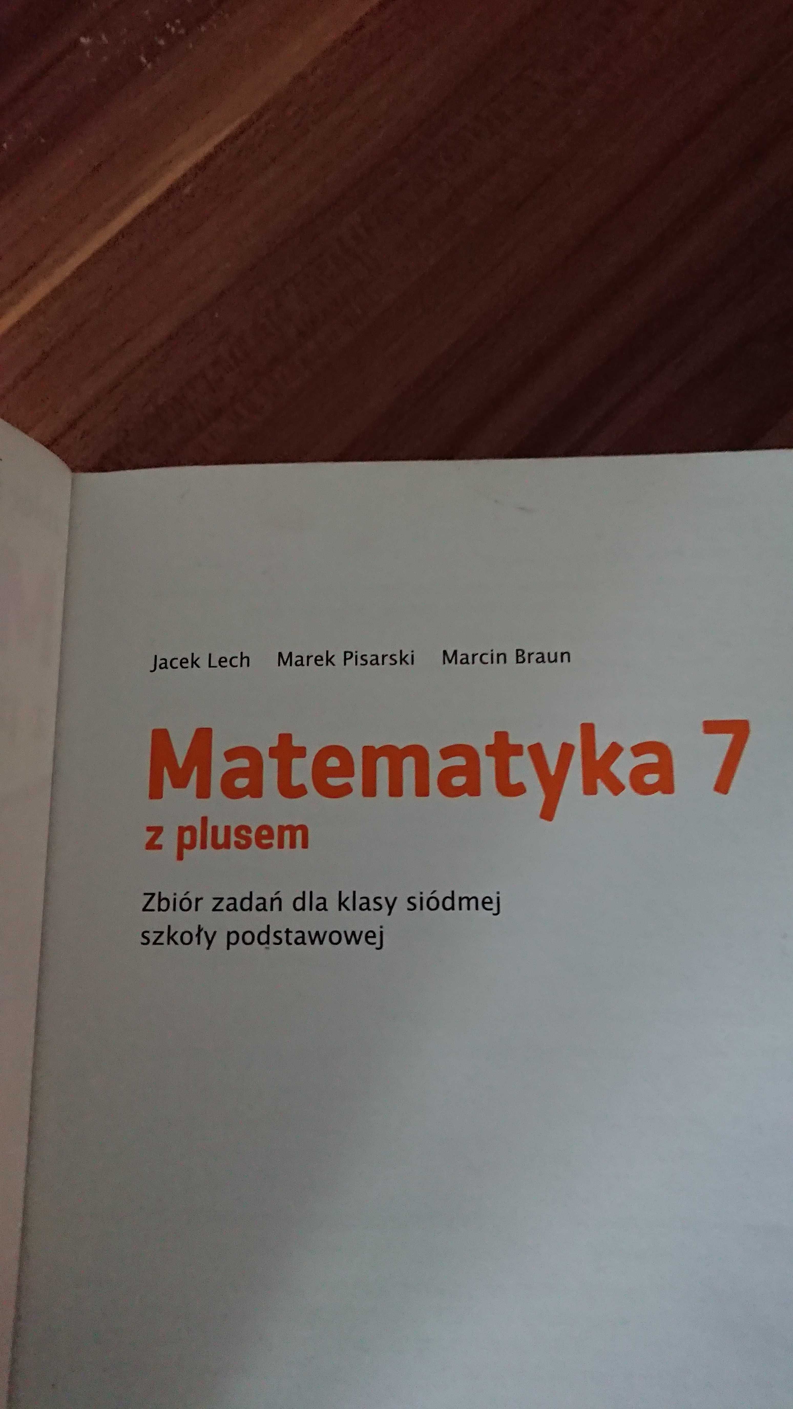 Matematyka z plusem zbiór zadań klasa 7