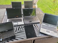 Laptopy na części 7szt