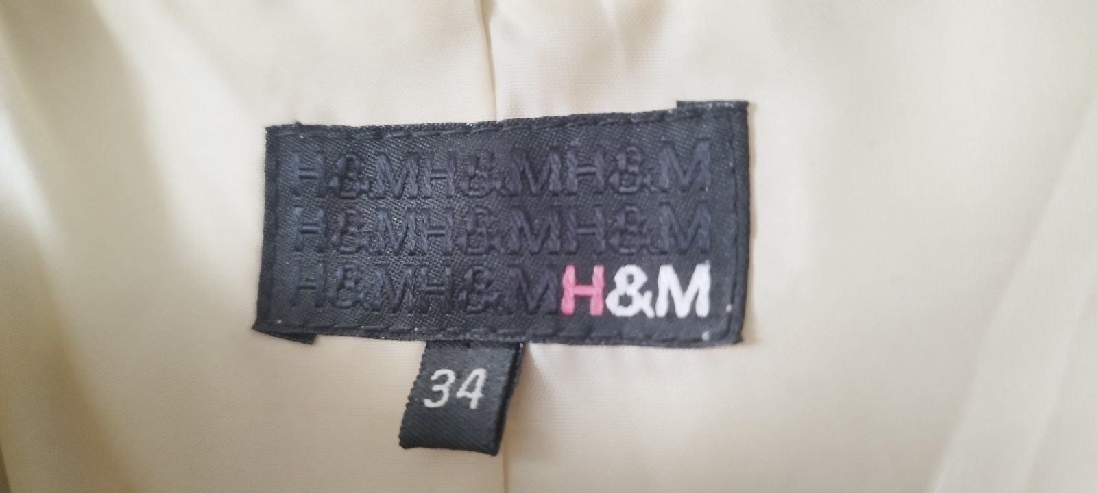 Кашемировое пальто H&M