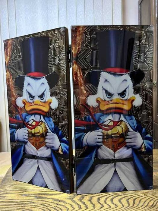 ПРЕМІУМ Нарди з дерева та гартованого скла розмір 48х50