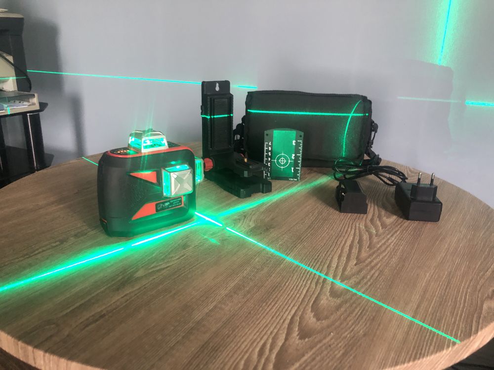 Лазерний рівень lsp lx 3d green зелений промінь Osram