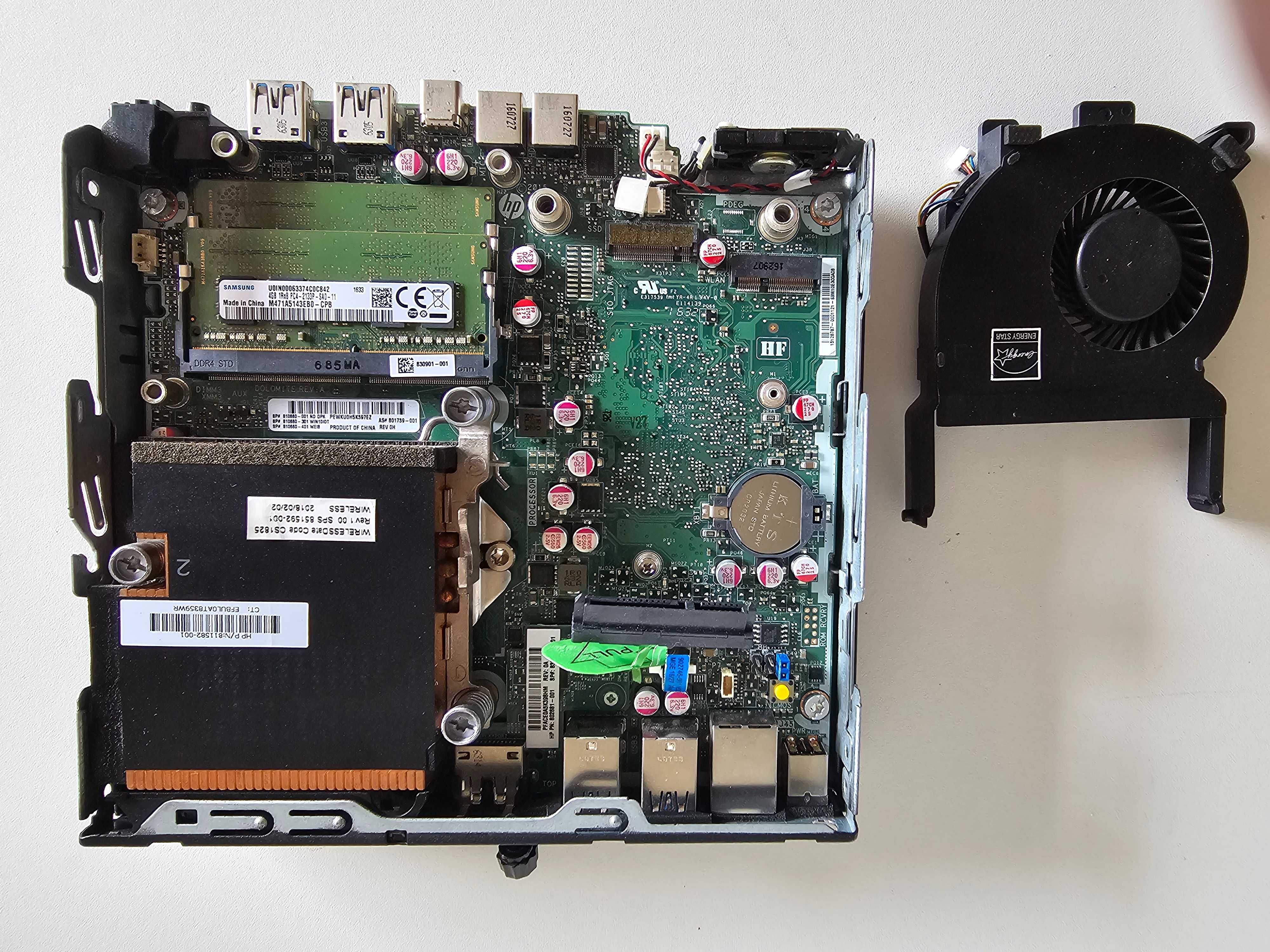 HP EliteDesk 800 G2 mini i5-6500 8/128GB Windows 10 Pro zasilacz