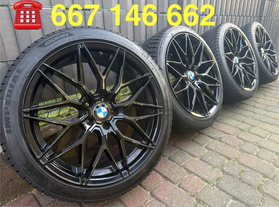 Zima 19 cali BMW G20 G21 G22 felgi koła 5x112 8J ET27 8.5J ET40