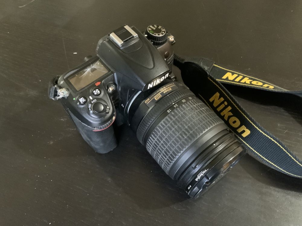 Nikon d7000 + 18-105mm - oferta bolsa e comando