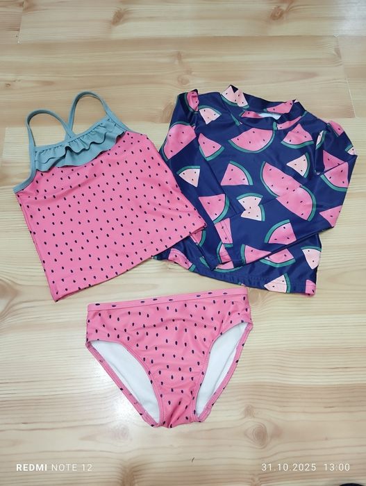 Strój kąpielowy trzyczęściowy dziewczęcy Simple Joys by Carter's rozm