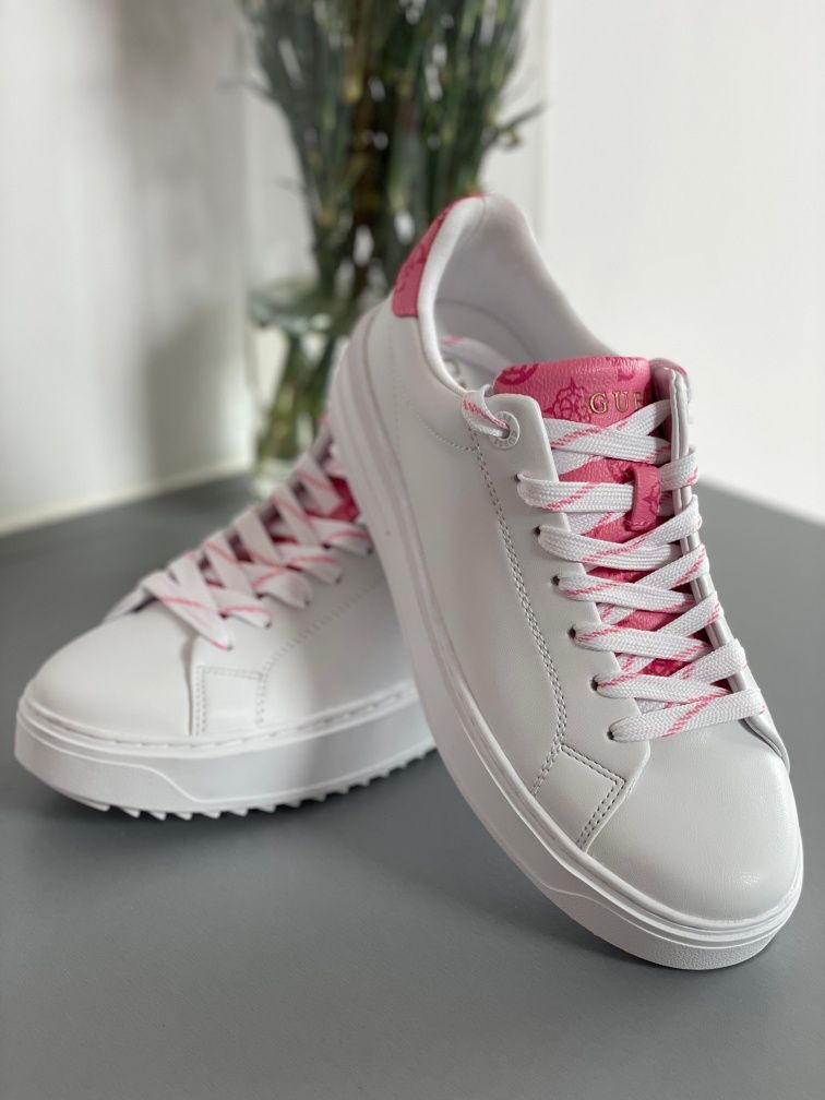 Buty Guess White/Pink Roz. 40