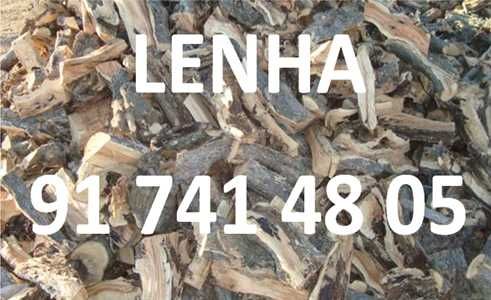 Lenha em saco de 15 Kg