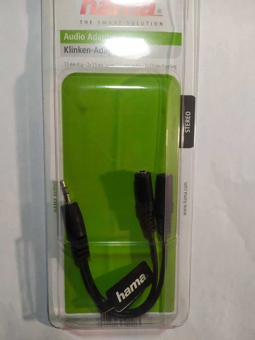 Hama Rozdzielacz ROZGAŁĘŹNIK JACK 3,5mm Stereo