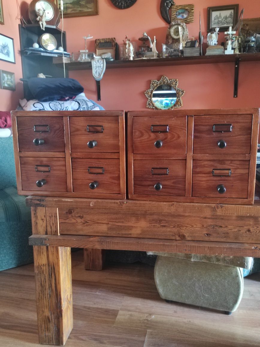 Szafki biblioteczne loft PRL 1961 rok