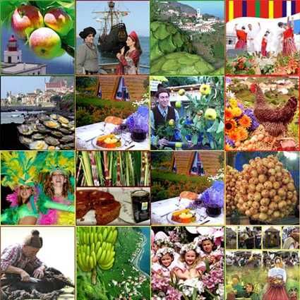 MADEIRA TROPICAL - Madeira e Porto Santo em Panoramas e Festas