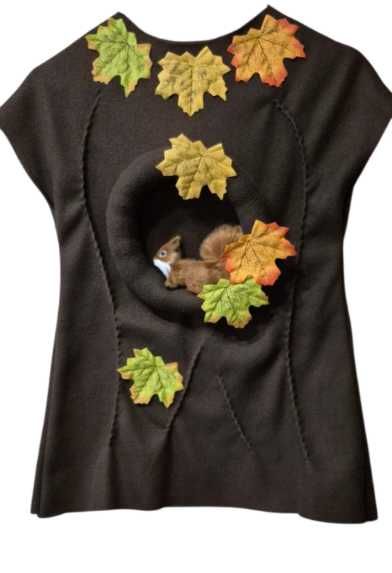 Strój Drzewo z dziuplą Jesień balik jesienny karnawał