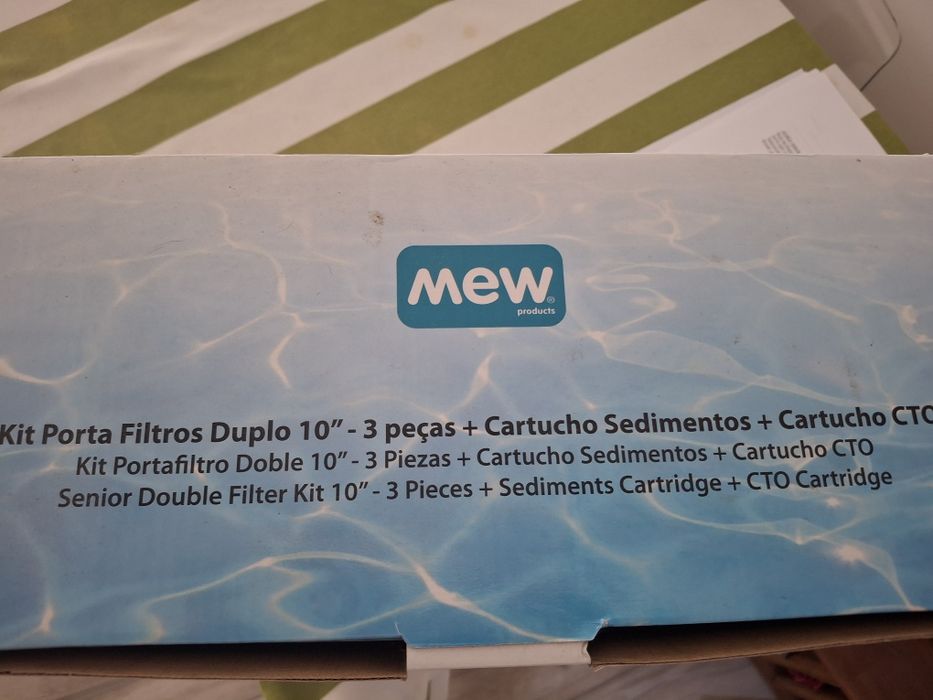 Filtros de água calcario e areias