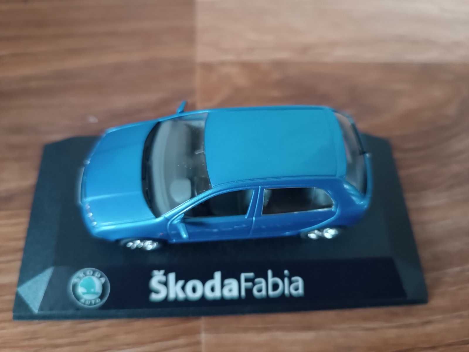 Машинка металлическая Skoda Fabia 1.43. Чехия.