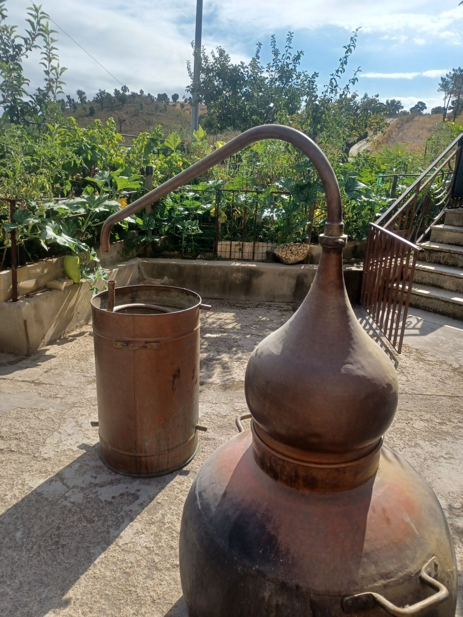 Alambique em cobre