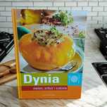 książka kucharska zatytułowana „Dynia: melon, arbuz i cukinia