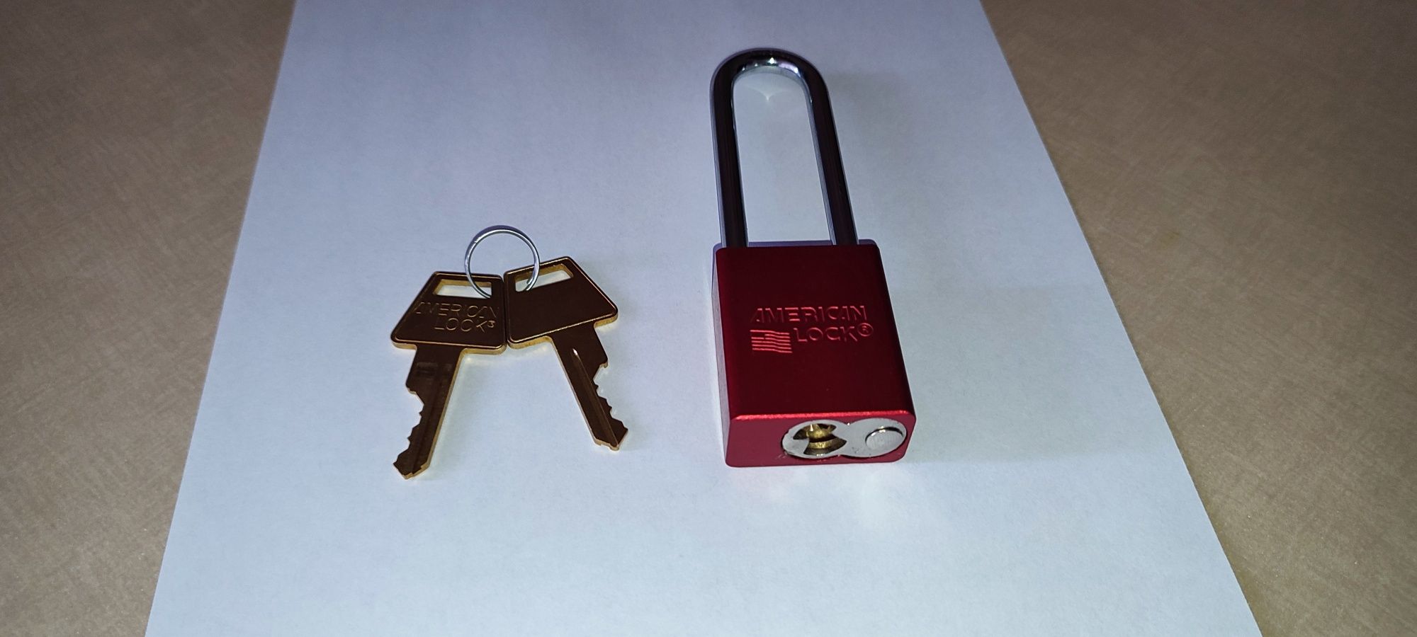 Замок American Lock A1107RED для системы LOTOTO