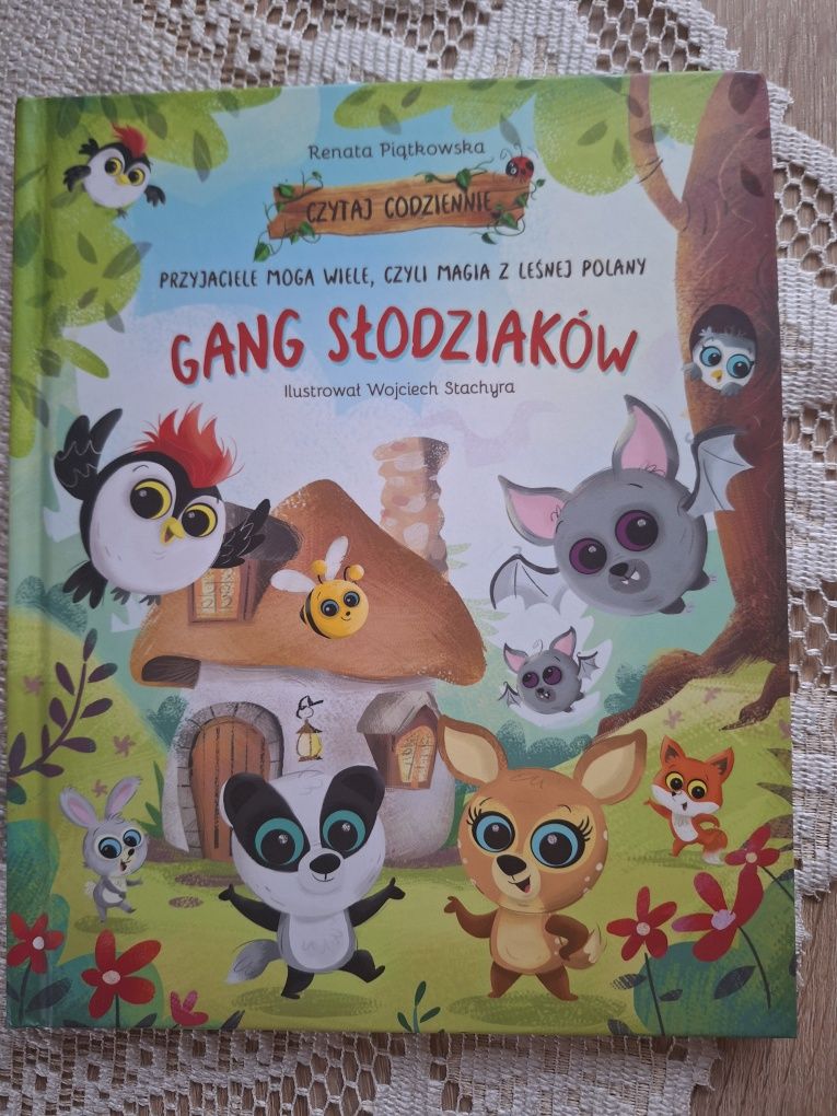 Ksiazki komplet 2 szt Gang fajniaków słodziaków