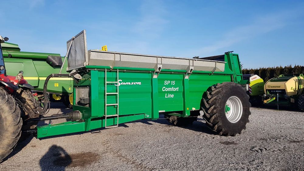 Samson Rozrzutnik Obornika Samson SP 15  Coutand Jeantil Brochard Rolland Samson Sodimac Rafal