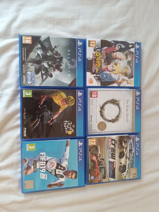 Lote de jogos de ps4