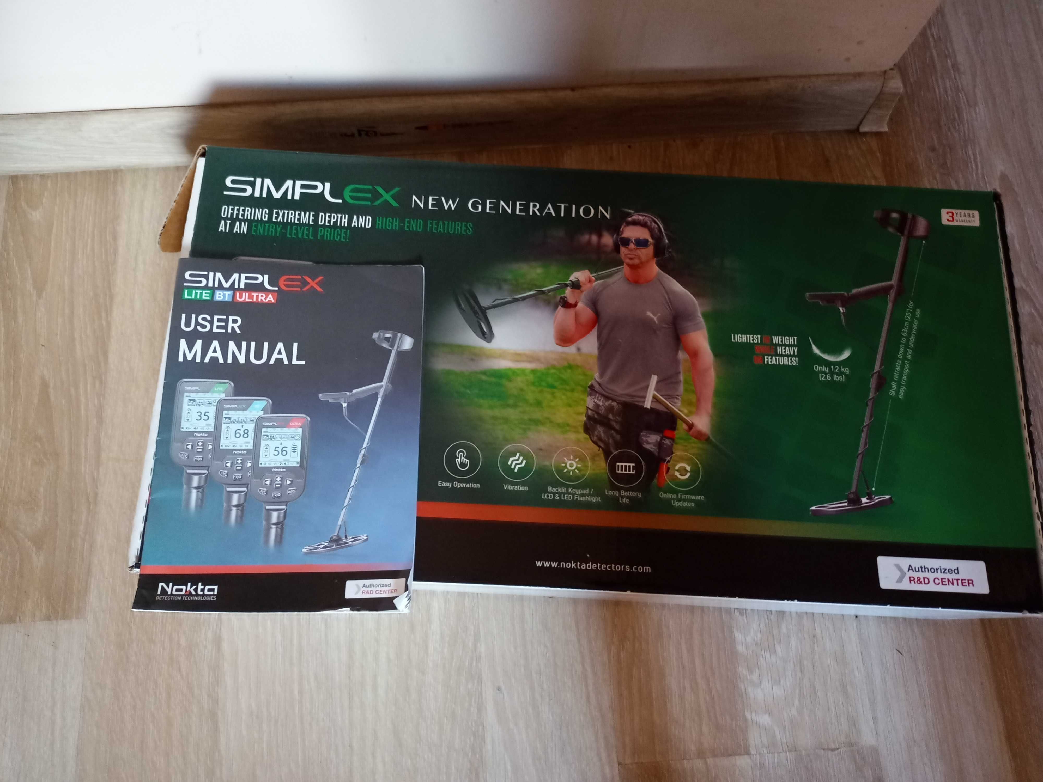 Simplex Nokta Lite wykrywacz metali
