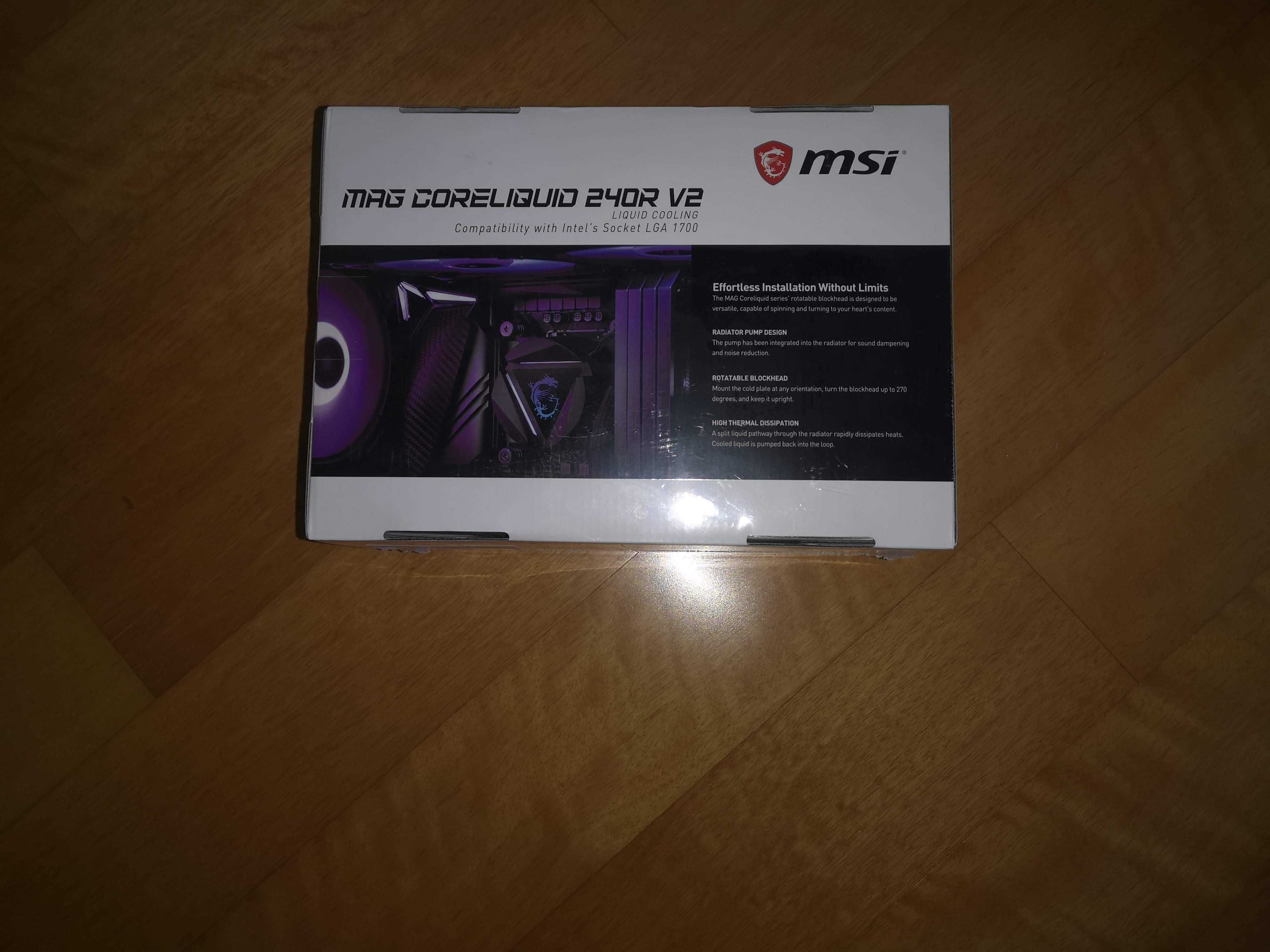 [NOVO] Watercooling MSI MAG CoreLiquid 240R V2